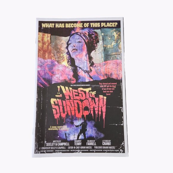 Vault Comics West Of Sundown #1 2022 Comic Book Collector Bagged Boarded - Picture 1 of 2